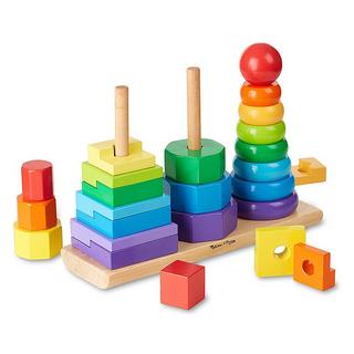 Melissa & Doug  Geometric Stacker 