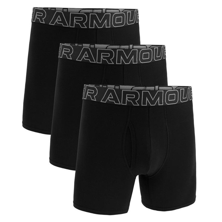 Boxer Uomini Confezione da 3 Aderente alla figura-UA PERFORMANCE COTTON - SOLID 6 IN 3PK