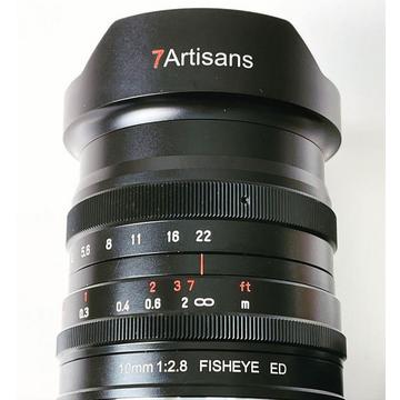 7Artisans 10mm 1: 2,8 Fisheye (Nikon Z)