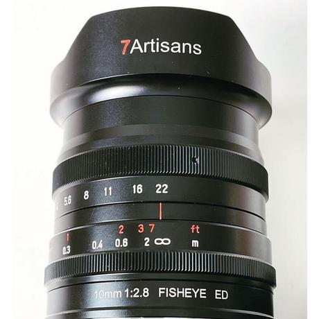 7ARTISANS  7Artisans 10mm 1: 2,8 Fisheye (Nikon Z) 