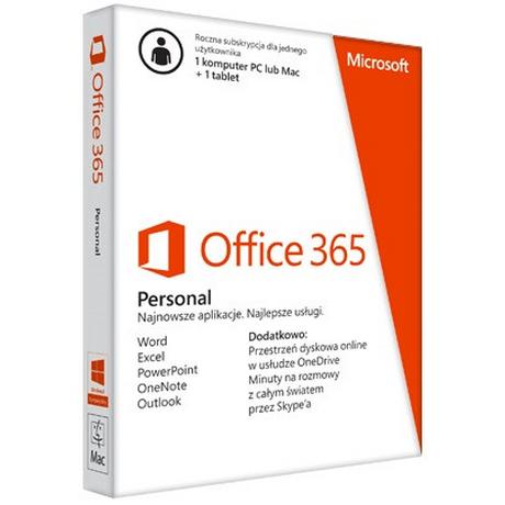 Microsoft  365 Personal Office suite 1 licence(s) Italien 1 année(s) 