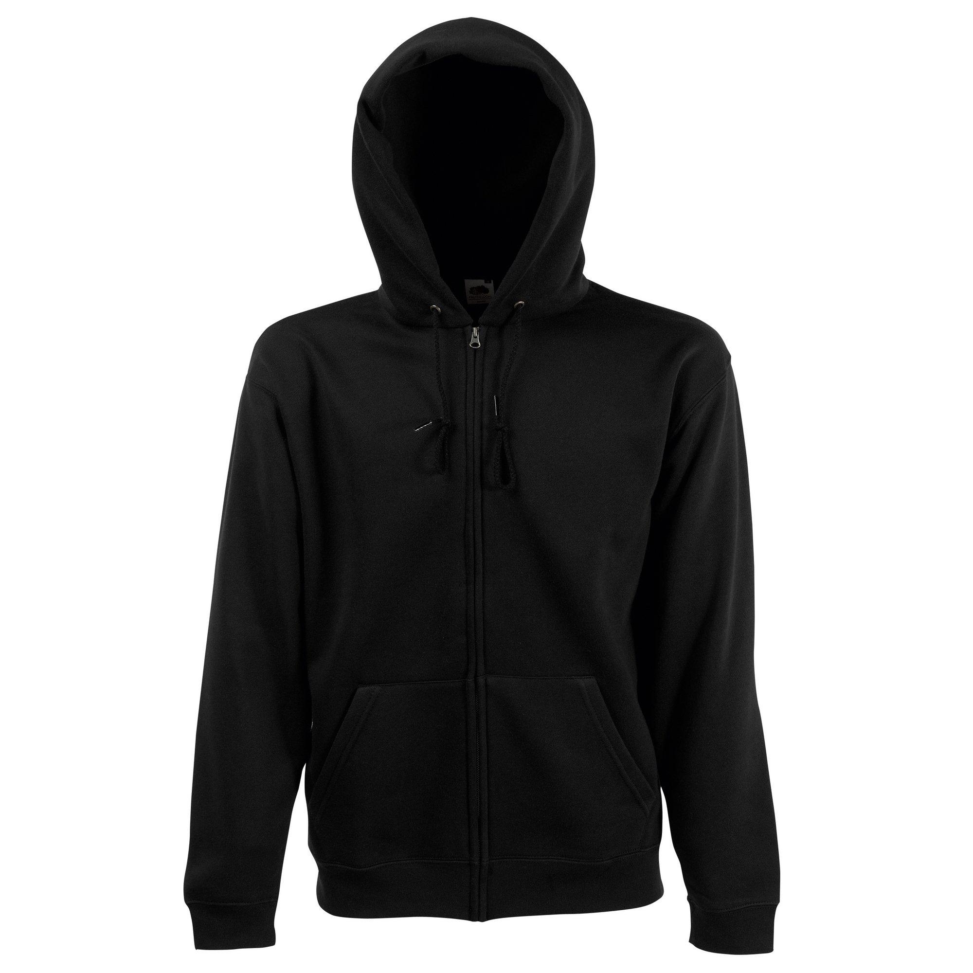 Image of Kapuzenjacke Herren Schwarz XXL