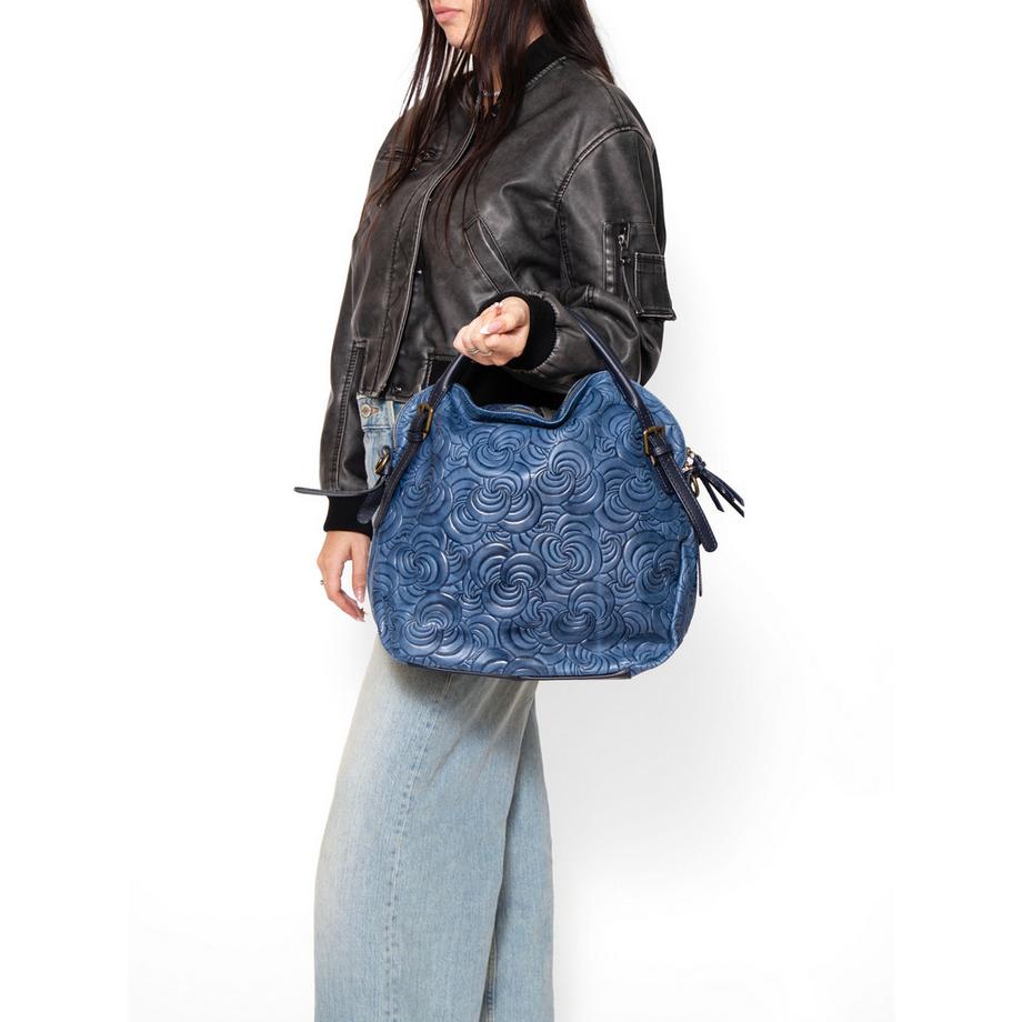 Gave Lux Sac à main motif floral embossé  