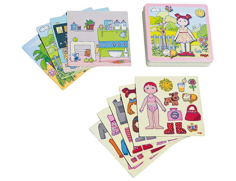 Image of Magneetspeldoos Aankleedpop Lilli Multicolor