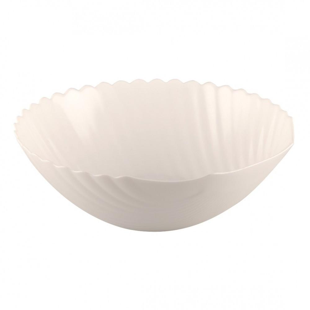 Aulica SALADIER COQUILLAGE BLANC 24.3CM  