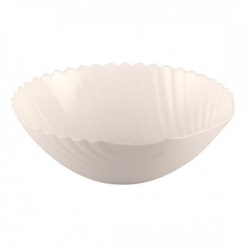 SALADIER COQUILLAGE BLANC 24.3CM