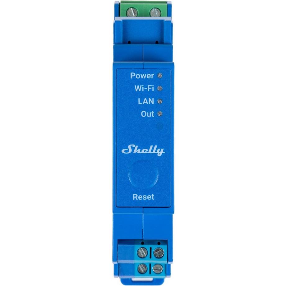 Shelly  Pro 1 LAN und WiFi-DIN-Rail Switch 1-fach Schaltaktor, BT 