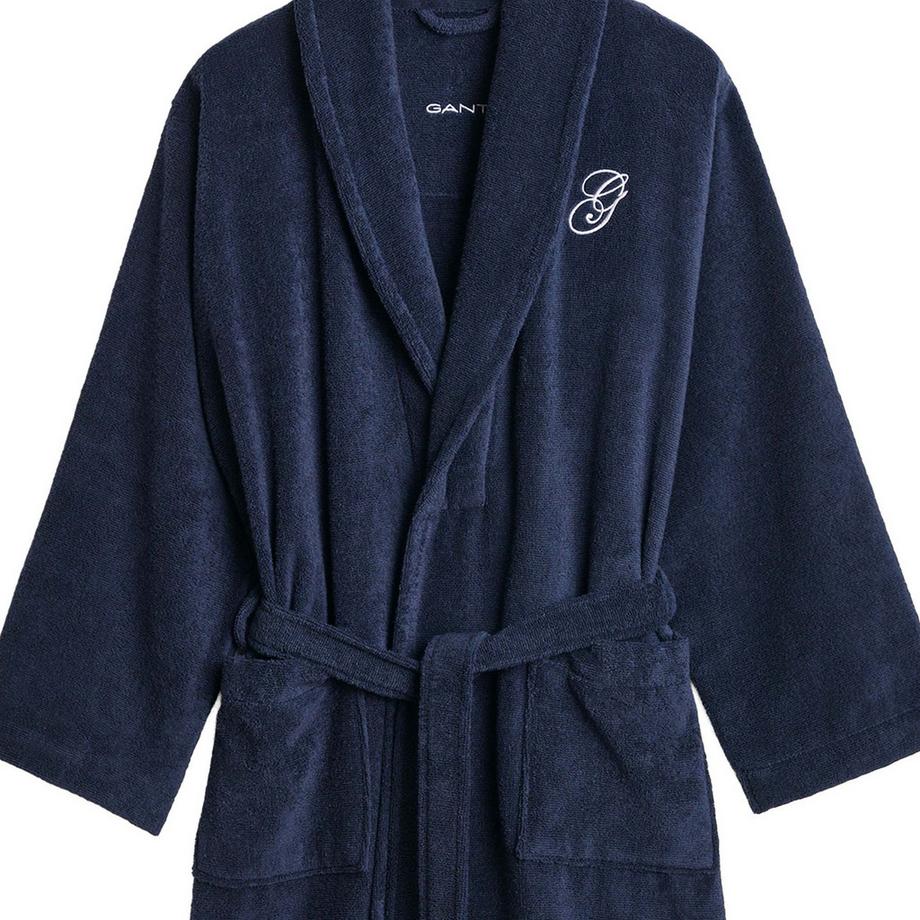 GANT Embroidery Bademantel Bequem sitzend  