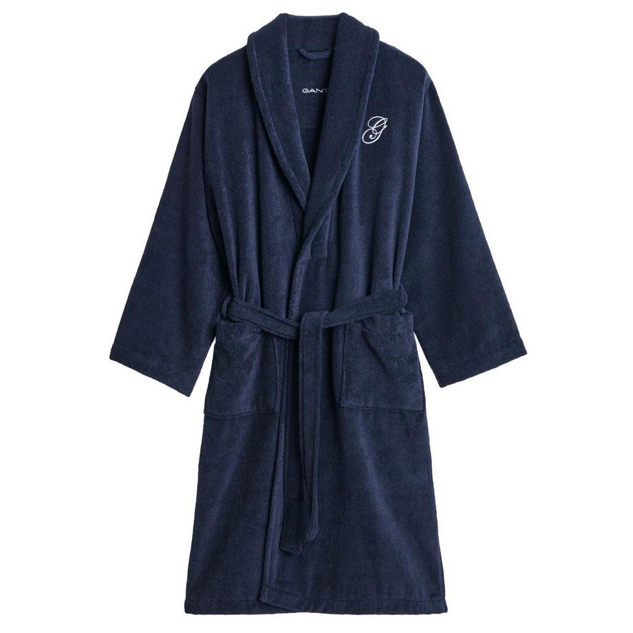 Bademantel  1er Pack Bequem sitzend-EMBROIDERY ROBE