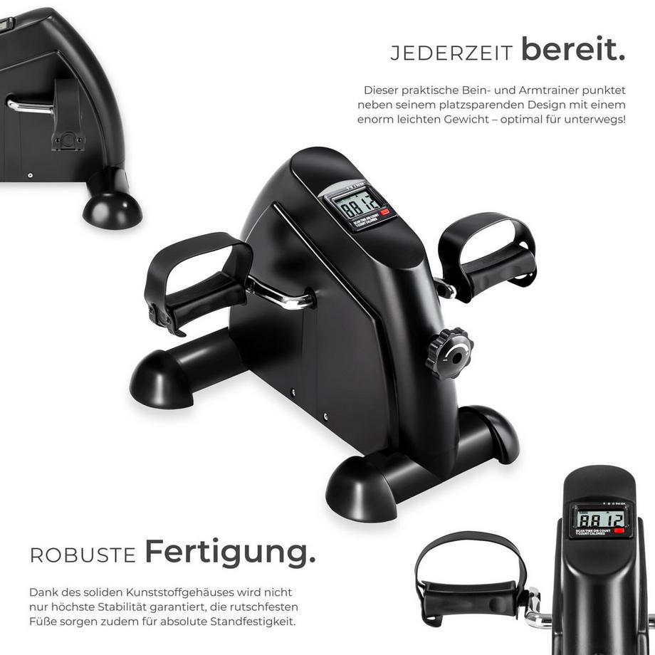 Tectake  Mini Bike  Für Beine und Arme mit Pedalriemen 