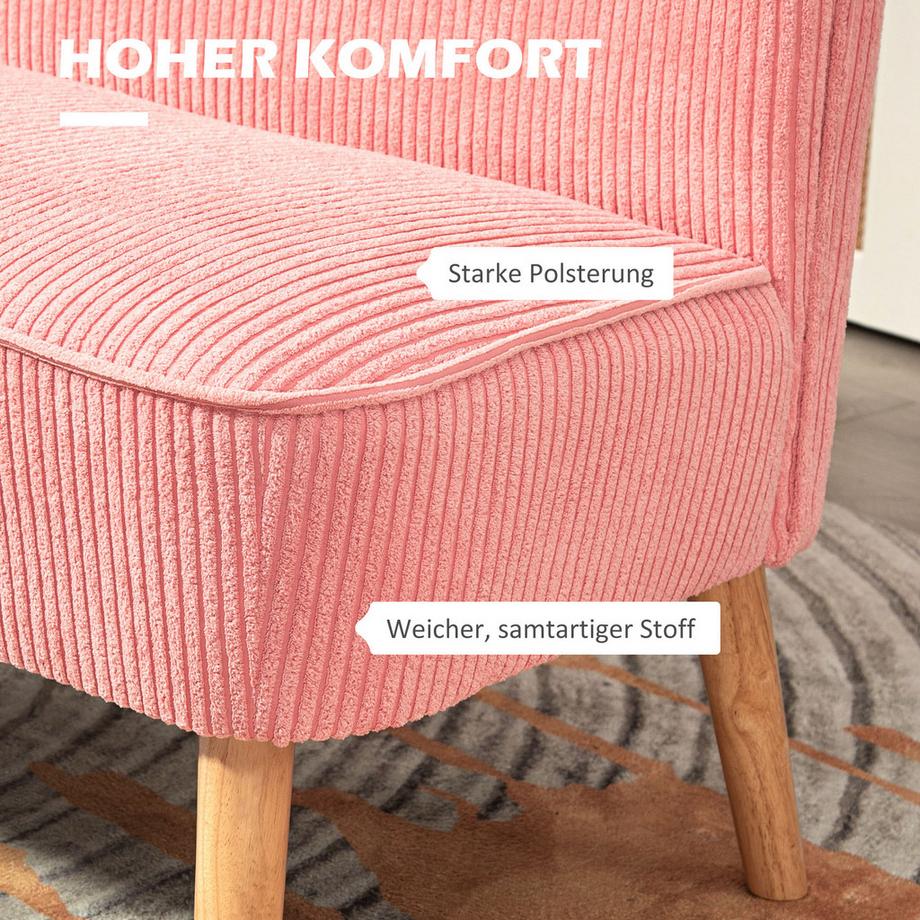 HOMCOM 2 Sitzer Sofa  