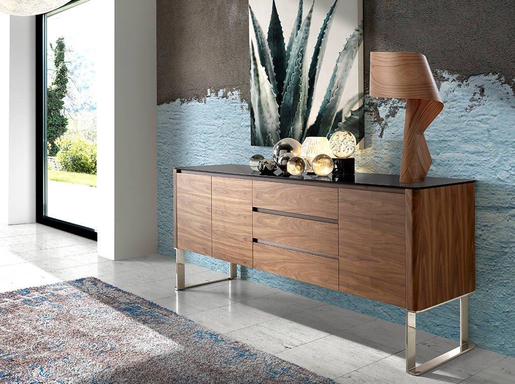 ANGEL CERDA Sideboard aus Nussbaumholz  