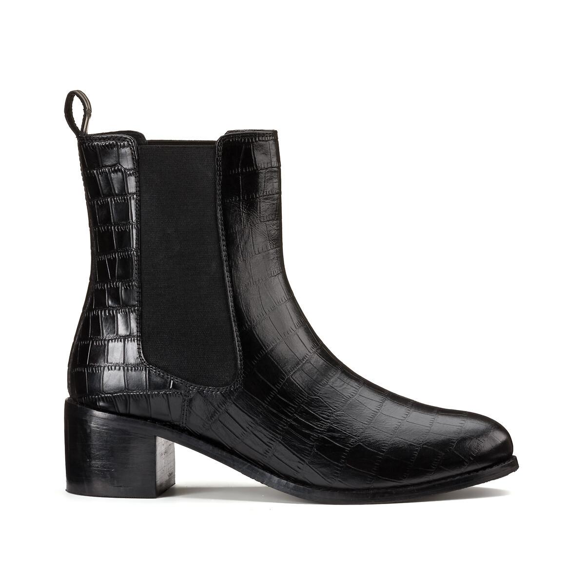 La Redoute Collections  Boots flachem Absatz 