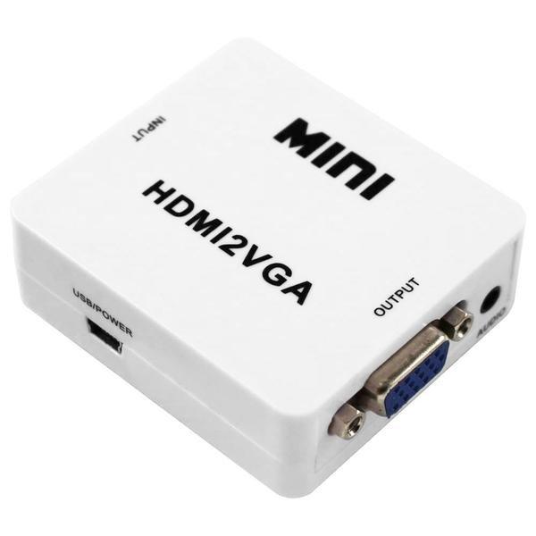 Image of VGA-zu-HDMI-Videokonverter-Adapter 720p 1080p
