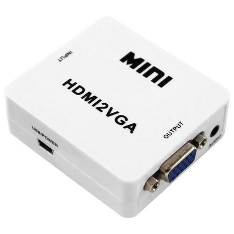 eStore  VGA-zu-HDMI-Videokonverter-Adapter 720p 1080p 