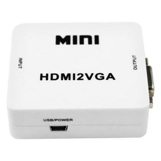 eStore  VGA-zu-HDMI-Videokonverter-Adapter 720p 1080p 