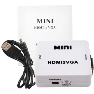 eStore  VGA-zu-HDMI-Videokonverter-Adapter 720p 1080p 