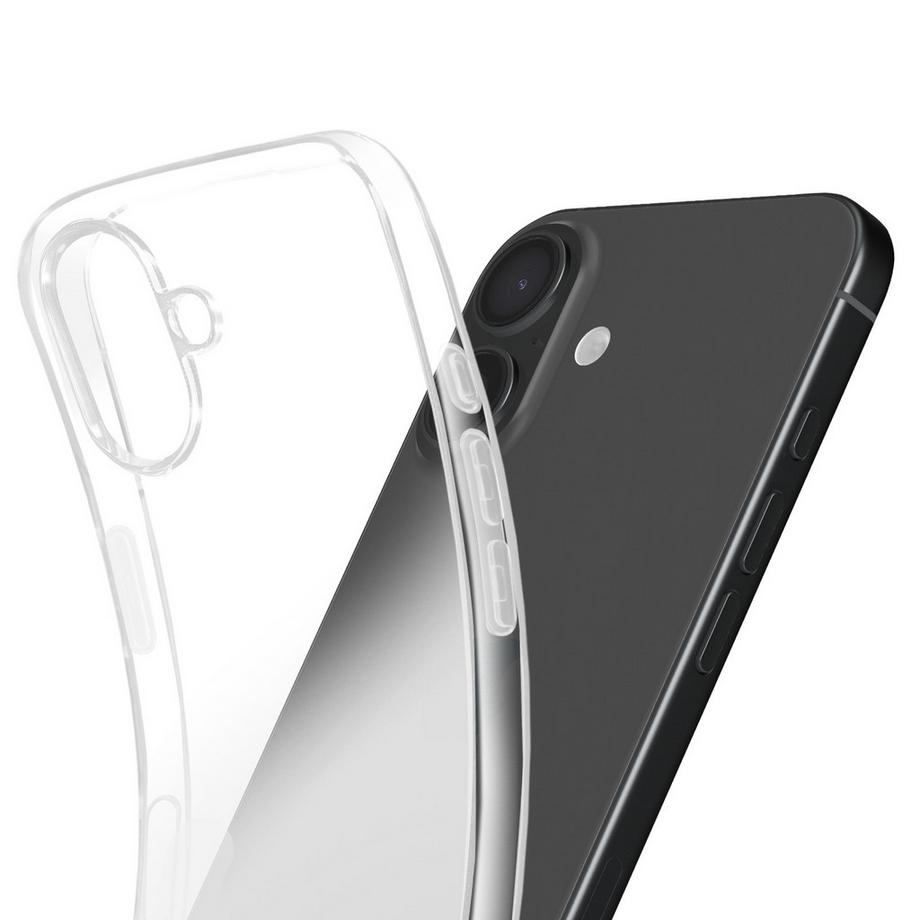 Avizar  Custodia Ultra Sottile per iPhone 17 in Silicone Morbido Serie Clear Case 