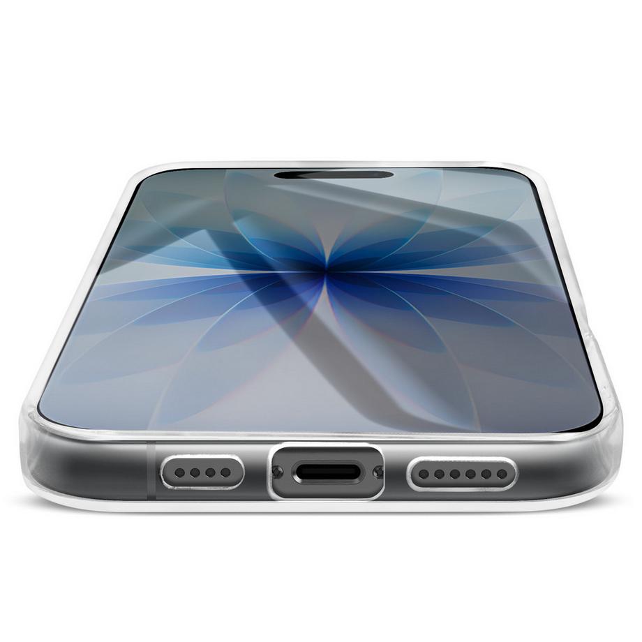 Avizar  Custodia Ultra Sottile per iPhone 17 in Silicone Morbido Serie Clear Case 