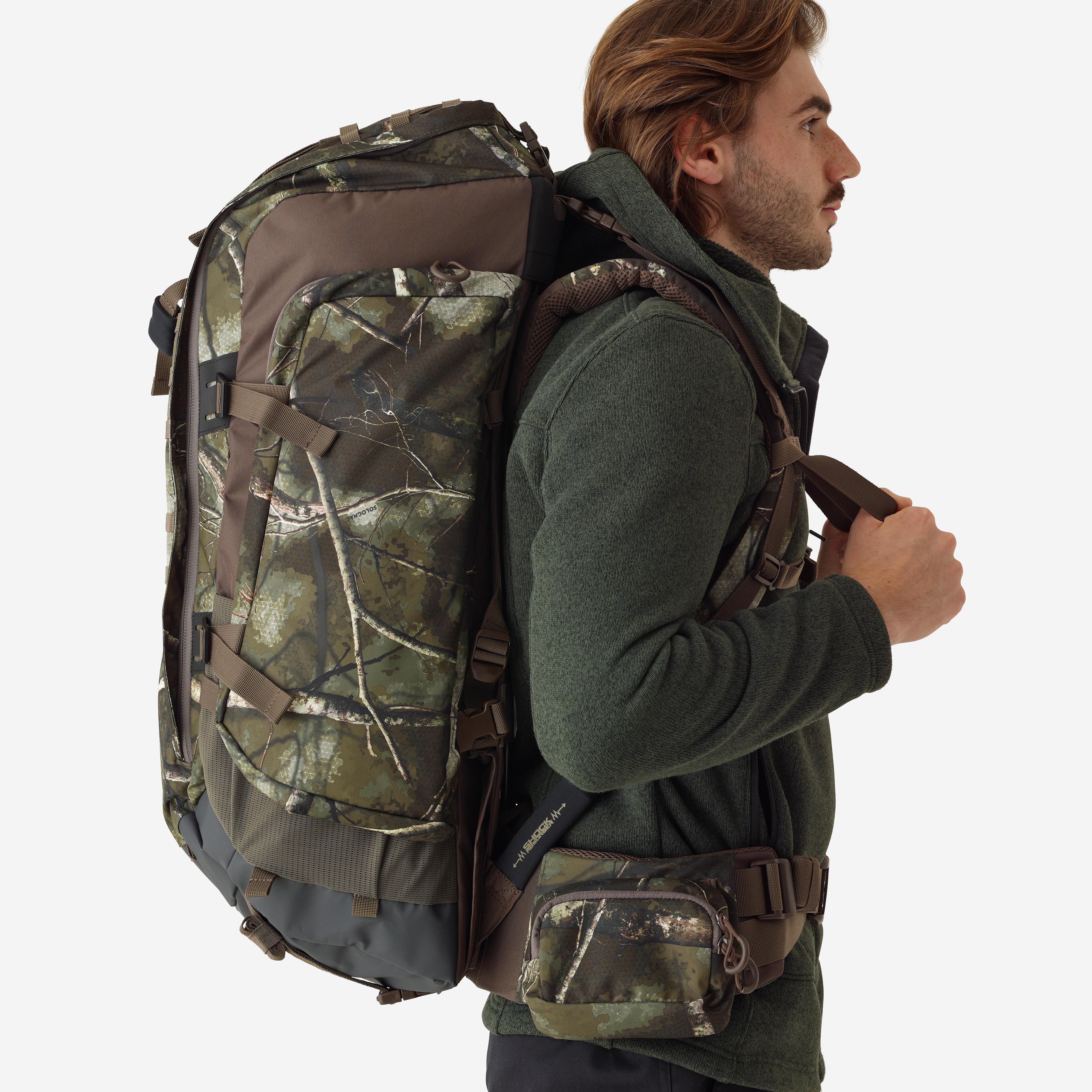 SOLOGNAC  Rucksack - Jagdrucksack Big Game 70 L Treemetic 
