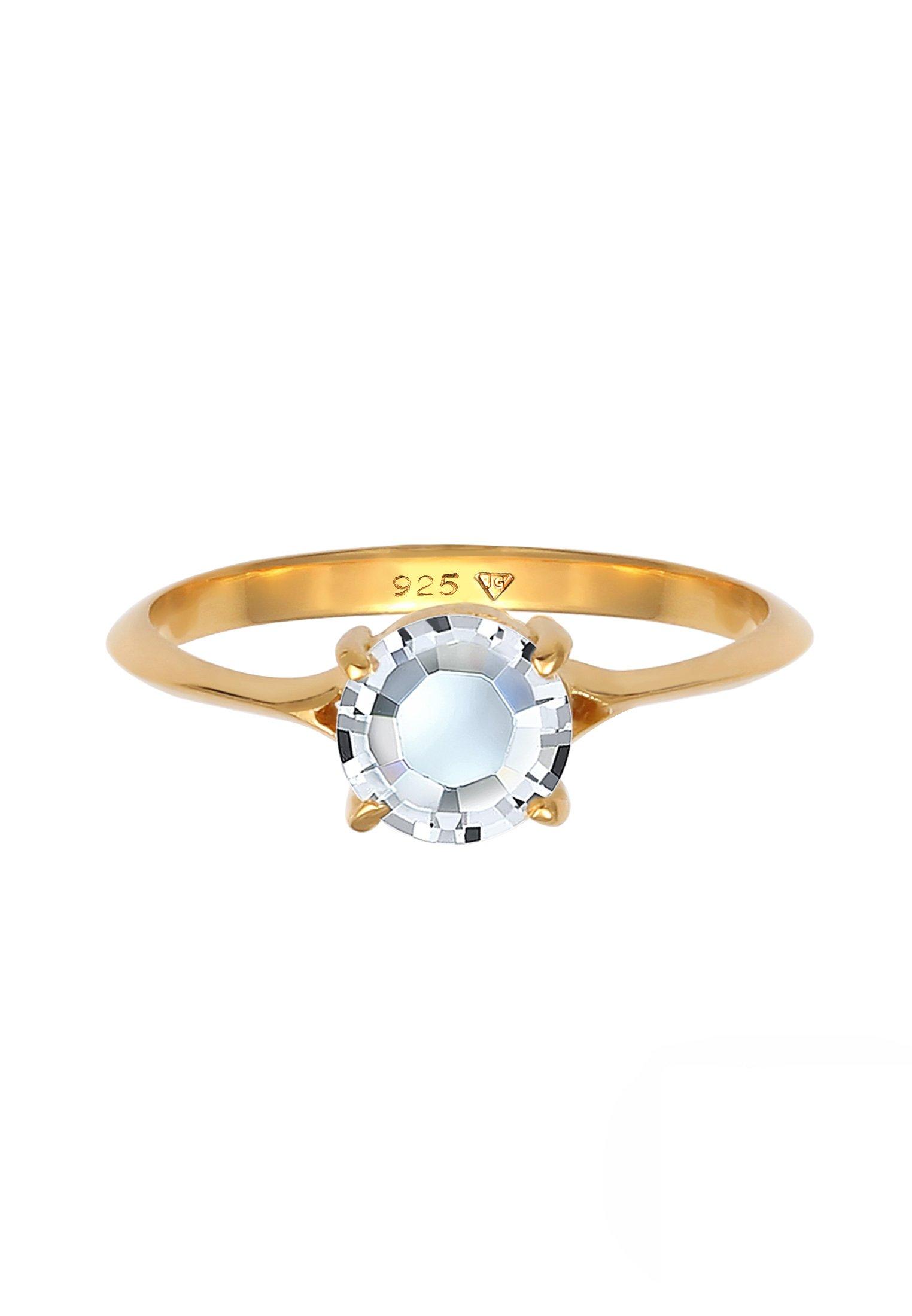 Elli  Bague Avec Cristal 