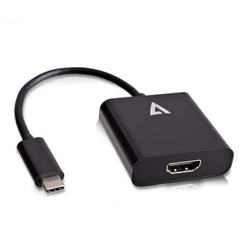 V7 Adaptateur USB-C(m) vers HDMI(f) Noir