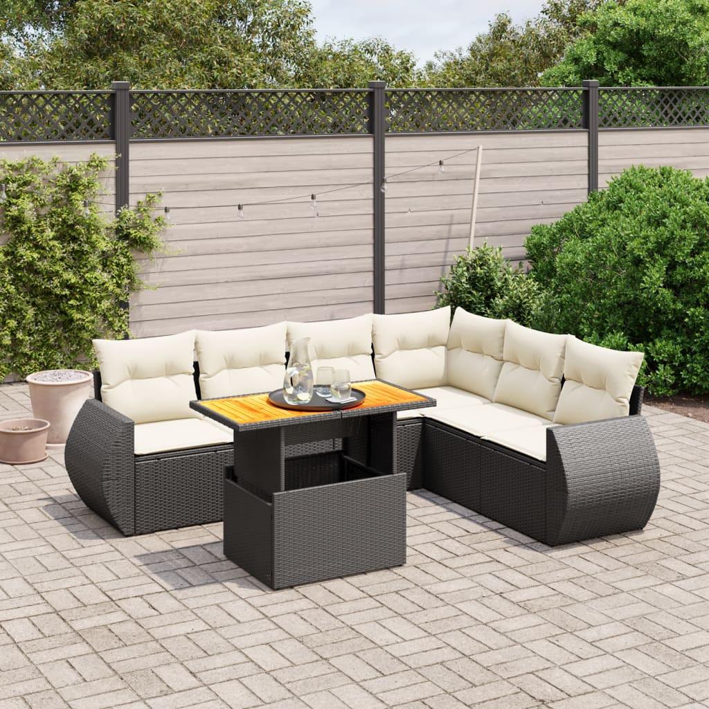 VidaXL Garten sofagarnitur poly-rattan  