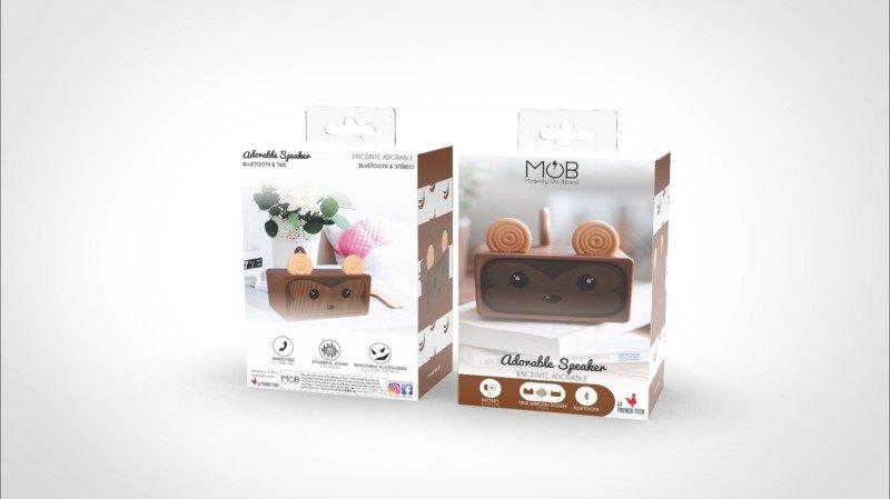 MOB  Enceinte Bluetooth Singe Microphone 