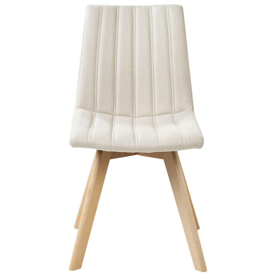 Beliani Esszimmerstuhl 2er Set aus Stoff  CALGARY  