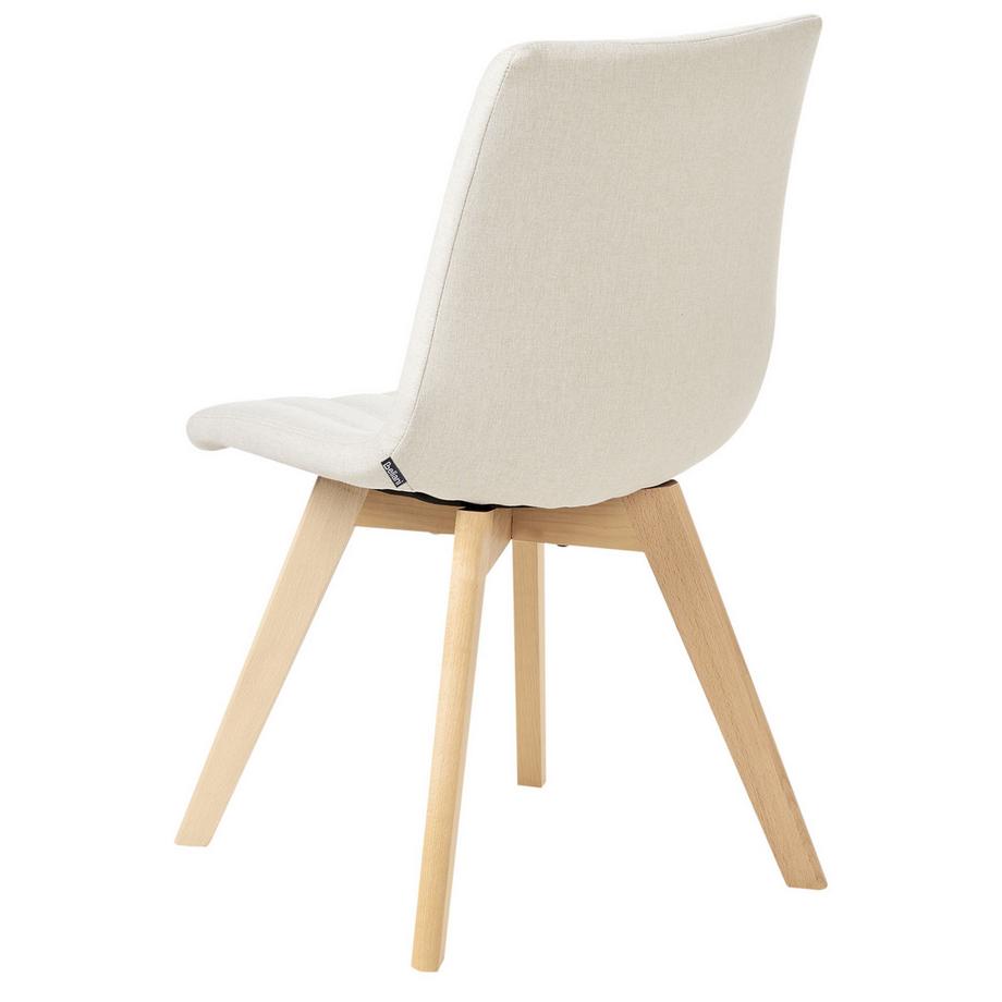 Beliani Esszimmerstuhl 2er Set aus Stoff  CALGARY  