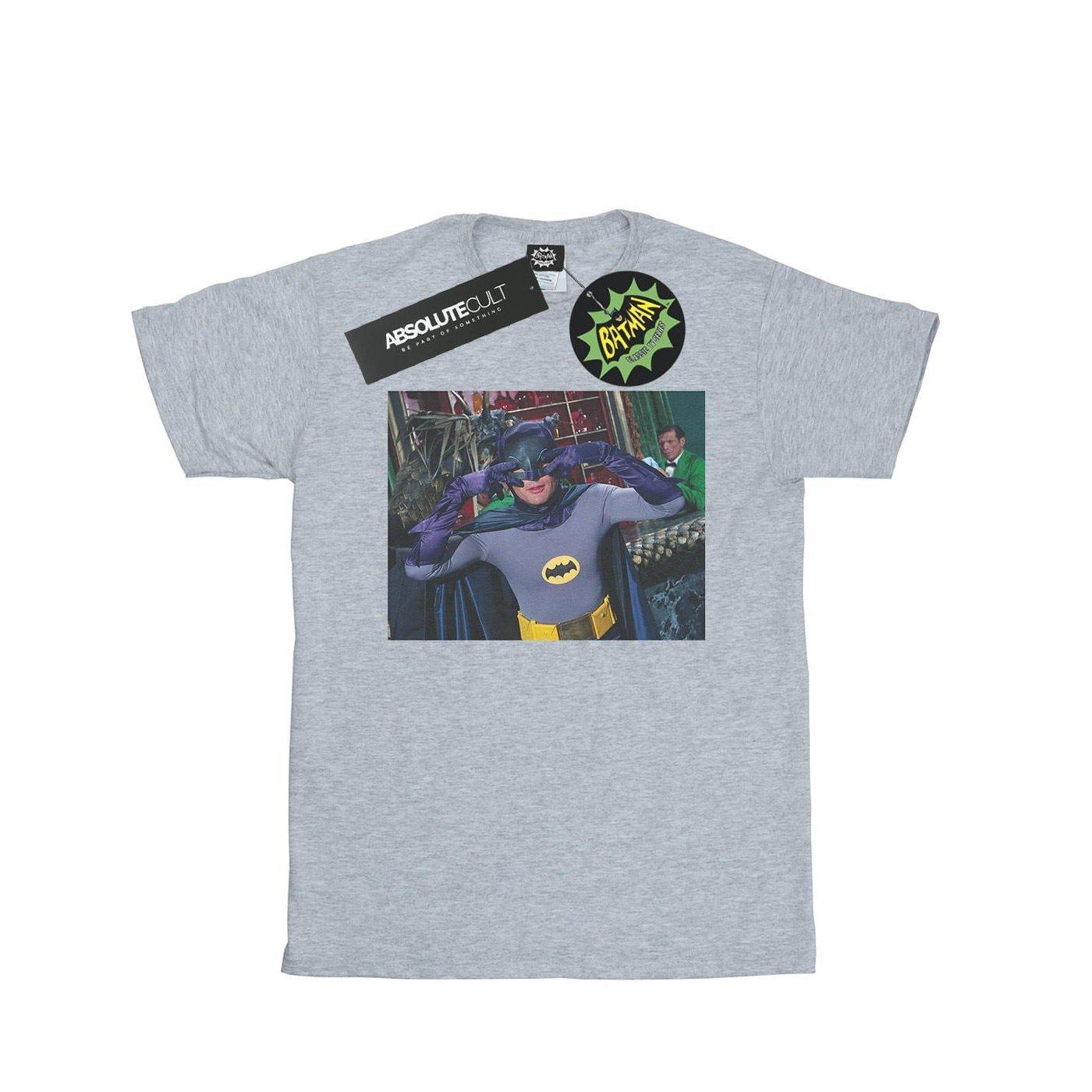 Image of Batman Tv Series Batdance Photo Tshirt Damen Grau XL