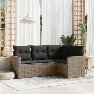 VidaXL Garten sofagarnitur poly-rattan  