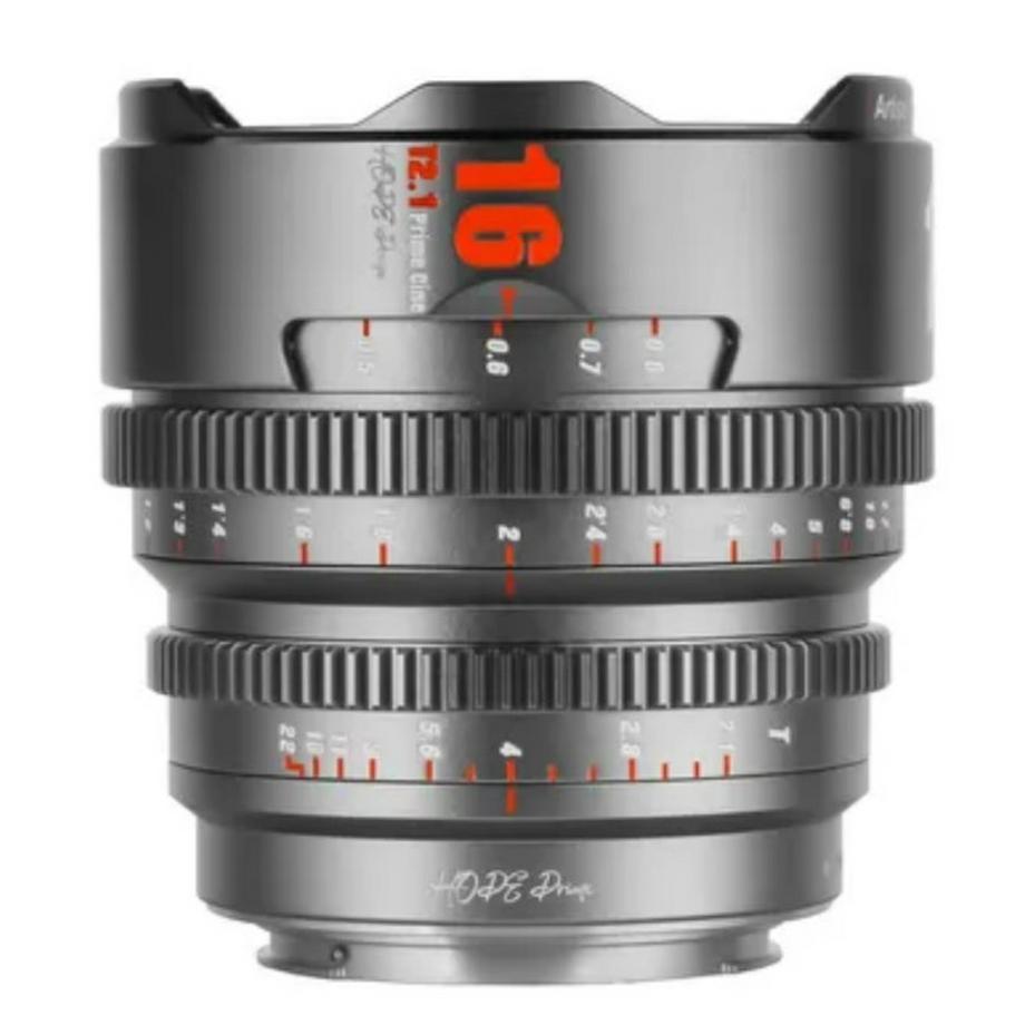 7ARTISANS  7Artisans 16mm T2.1 Prime Cine (M 43) Titane 