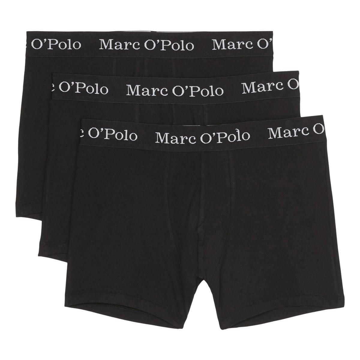 Image of 3er Pack Elements Organic Cotton - Long Short Pant Herren Schwarz S