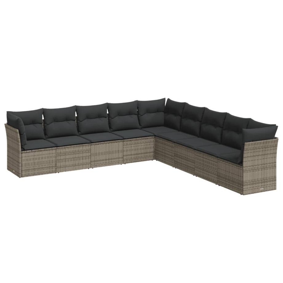 set divano da giardino Polirattan