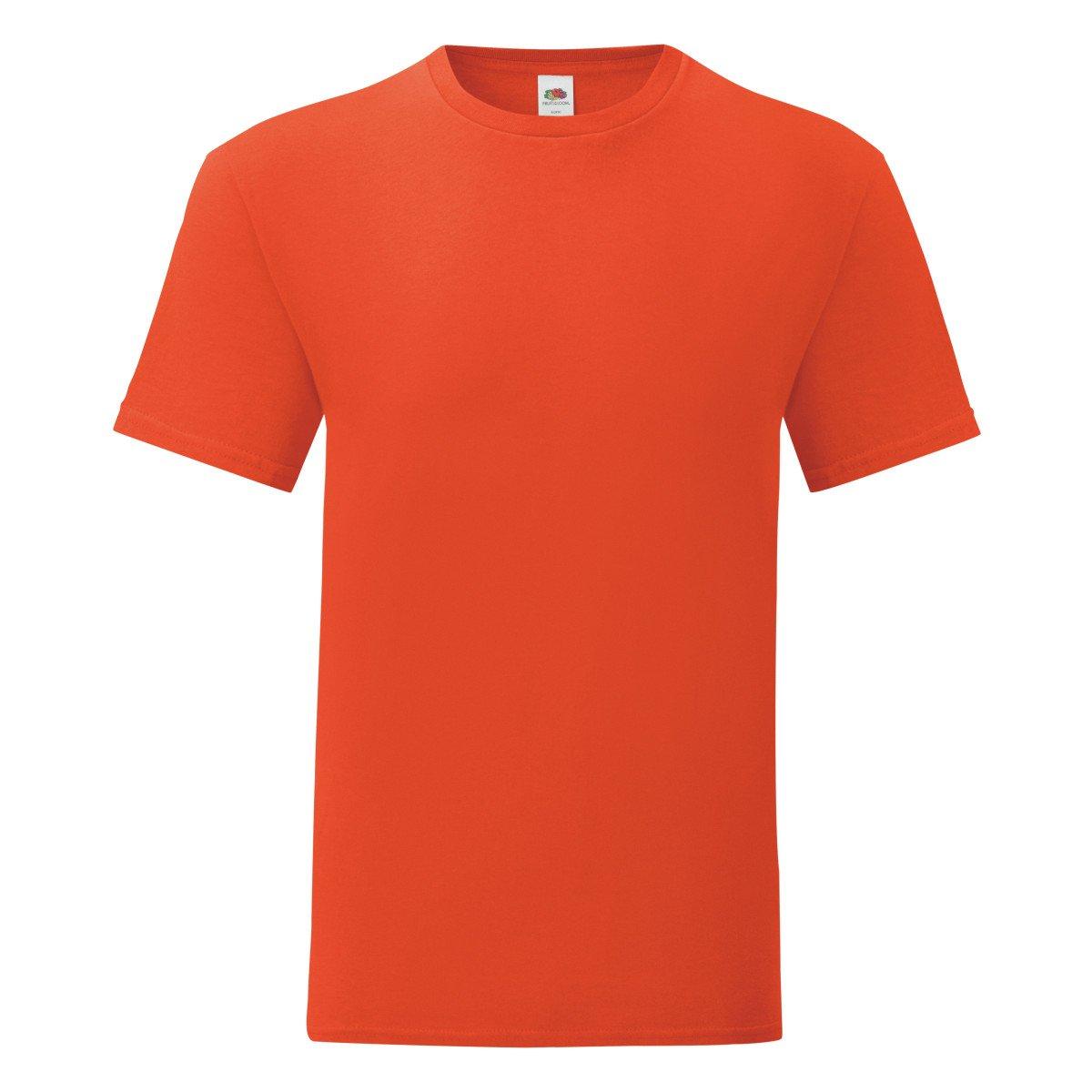 Image of Iconic T-shirt (packung Mit 5) Herren Orange XL