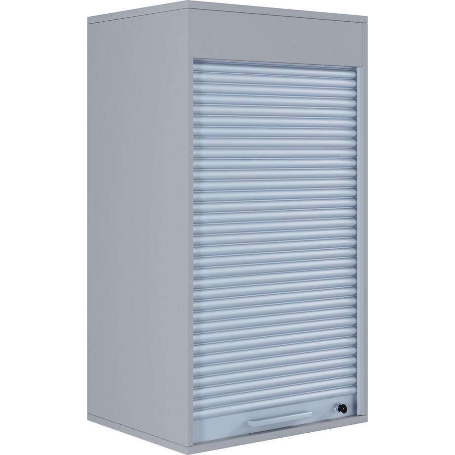 VCM Büroschrank | Aktenschrank mit Rollladen| Maße ca. H. 93 x B. 50 x T. 40 cm – Aktos L  