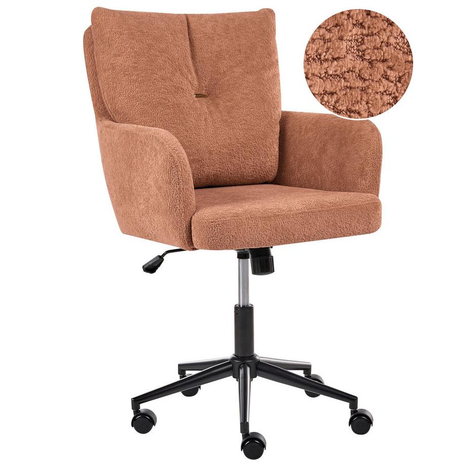 Chaise de bureau en Bouclé  ALPINE
