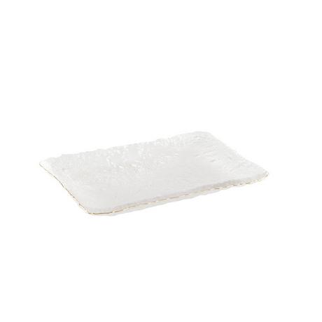 Aulica PLAT A CAKE BORD DORE 23X14.5X2.5CM  