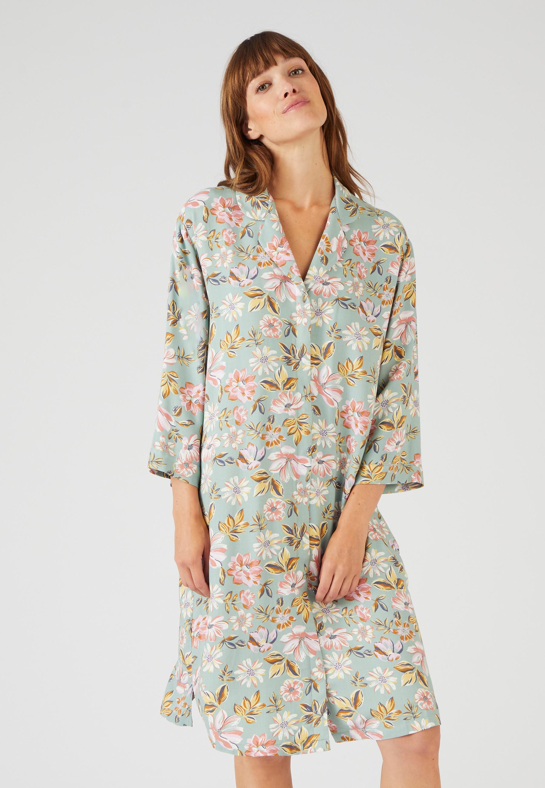 Image of Schlafshirt. Damen Grün 46/48
