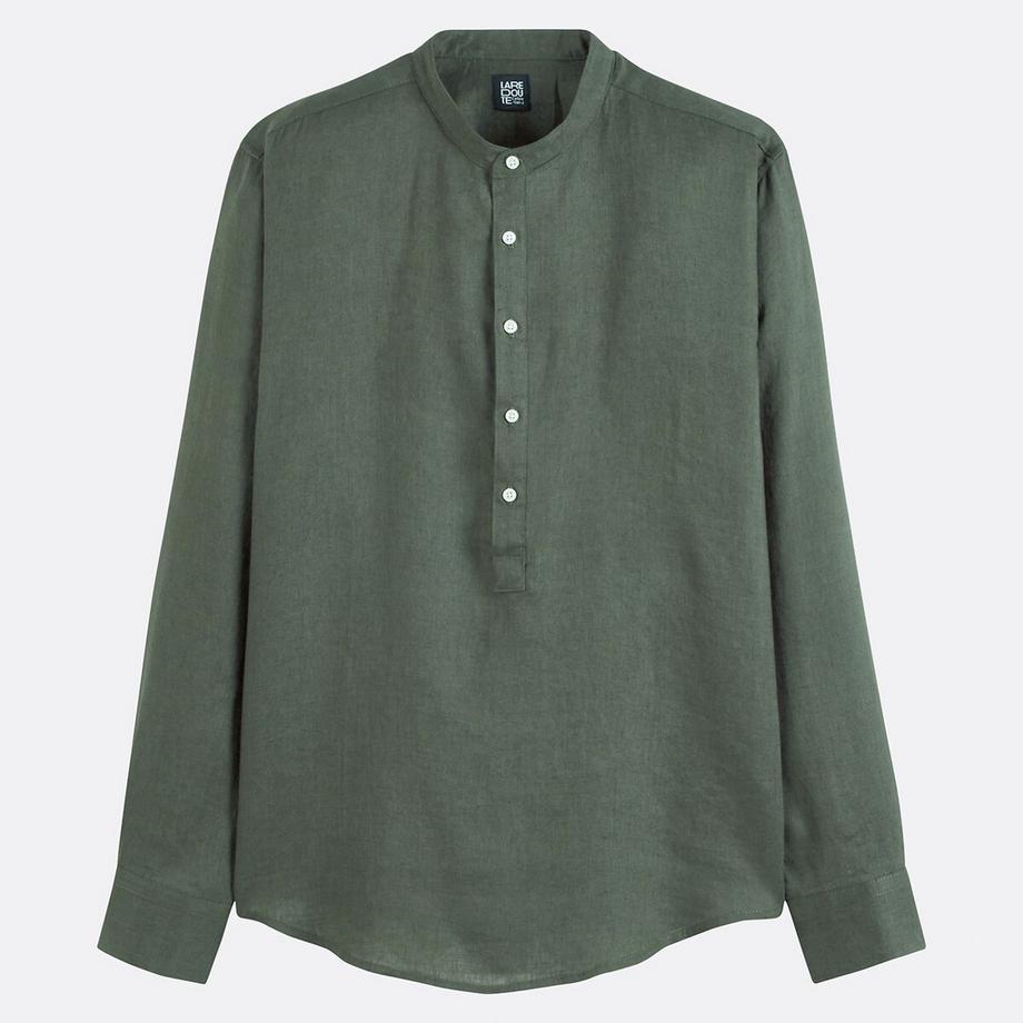 La Redoute Collections Stehkragenhemd  