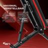 KM-Fit  Banc musculation multifonction pliable entraînement réglable 250 kg 