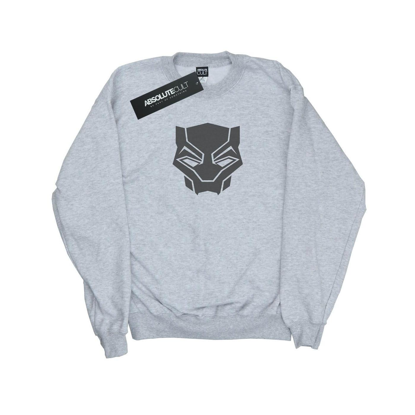 Image of Black Panther Black On Black Sweatshirt Damen Grau XXL