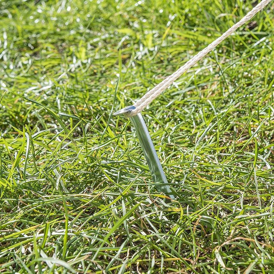 Pricenet  Zelthering 30cm Metall halbrund 