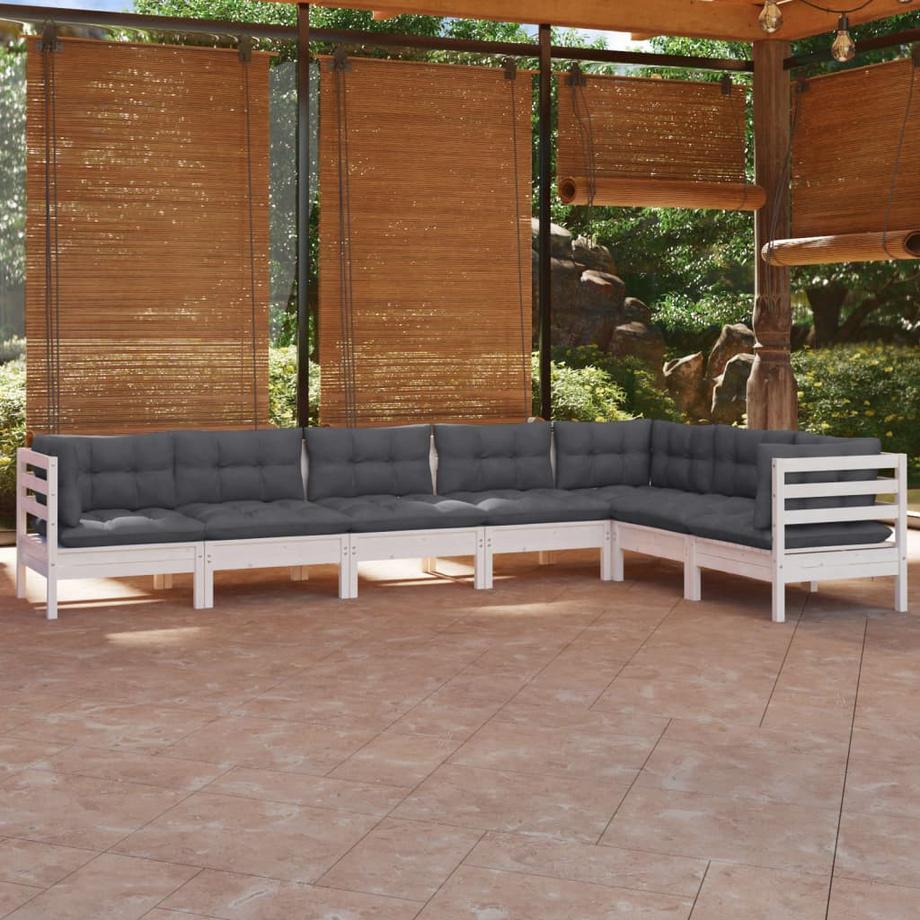 VidaXL Garten-lounge-set kiefernholz  