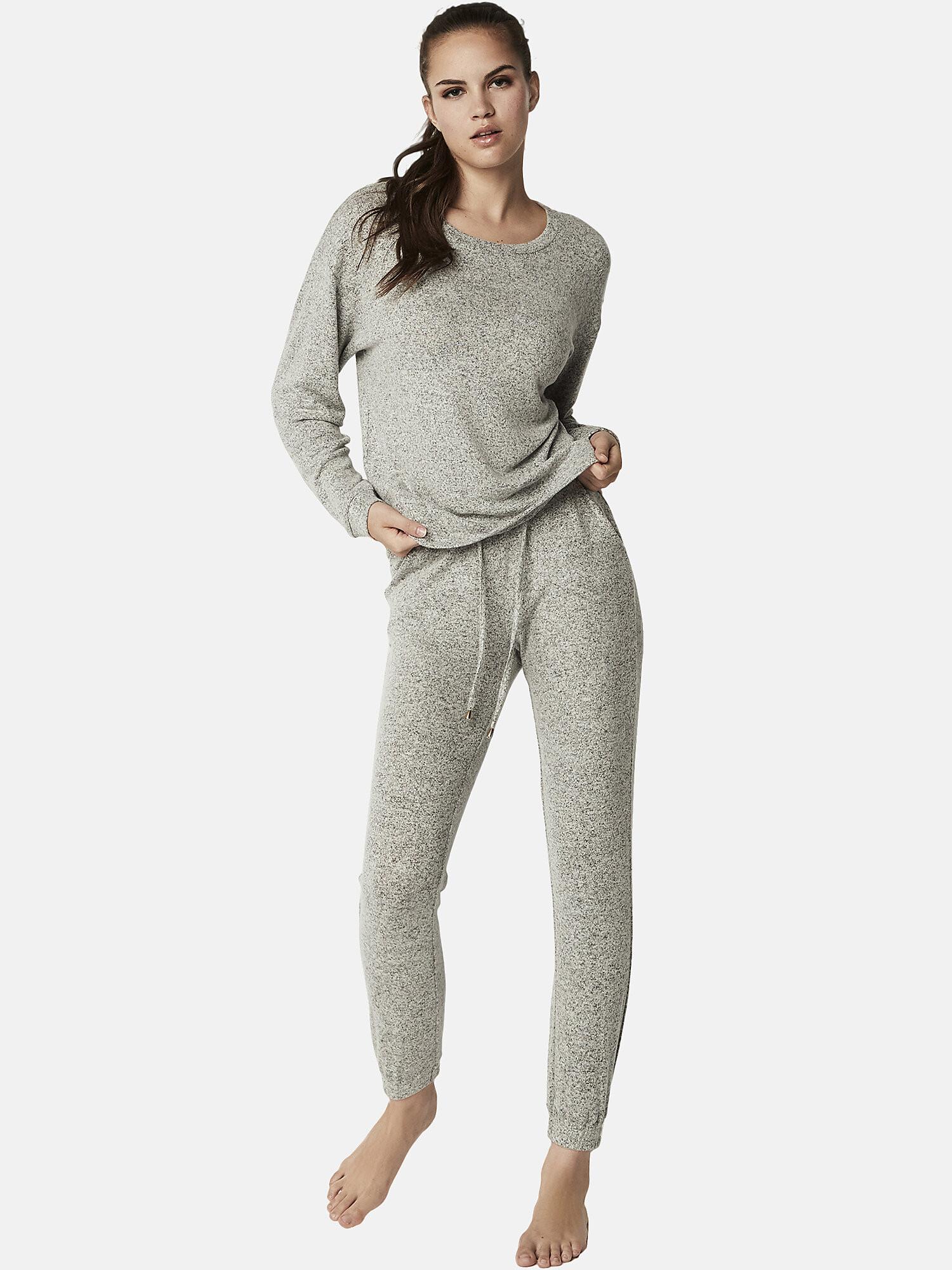 Selmark  Tenue détente pyjama pantalon top manches longues BASIC P82 