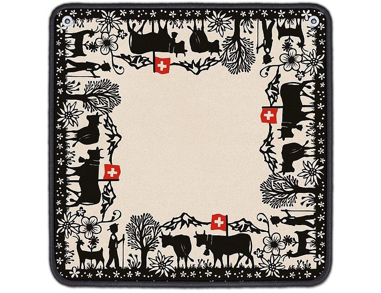 Image of Spiele Jassteppich Scherenschnitt