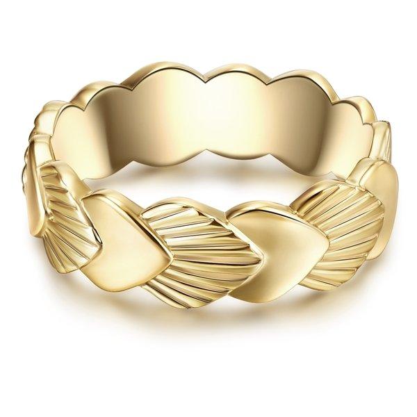 Image of Ring Muschel Damen Gold 60