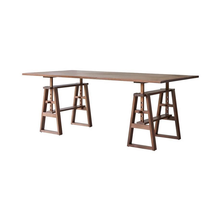 Tavolo in teak massello 6/8 pers. Trestle