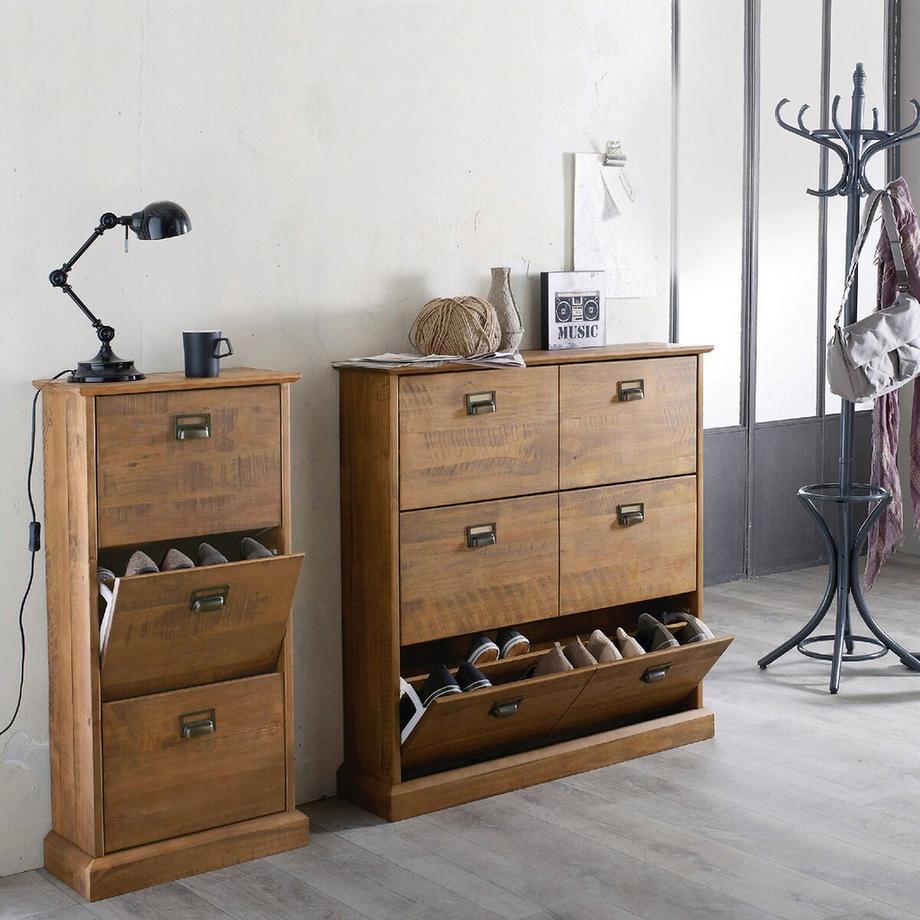 La Redoute Intérieurs Schuhschrank Lindley mit 3 Fächern  